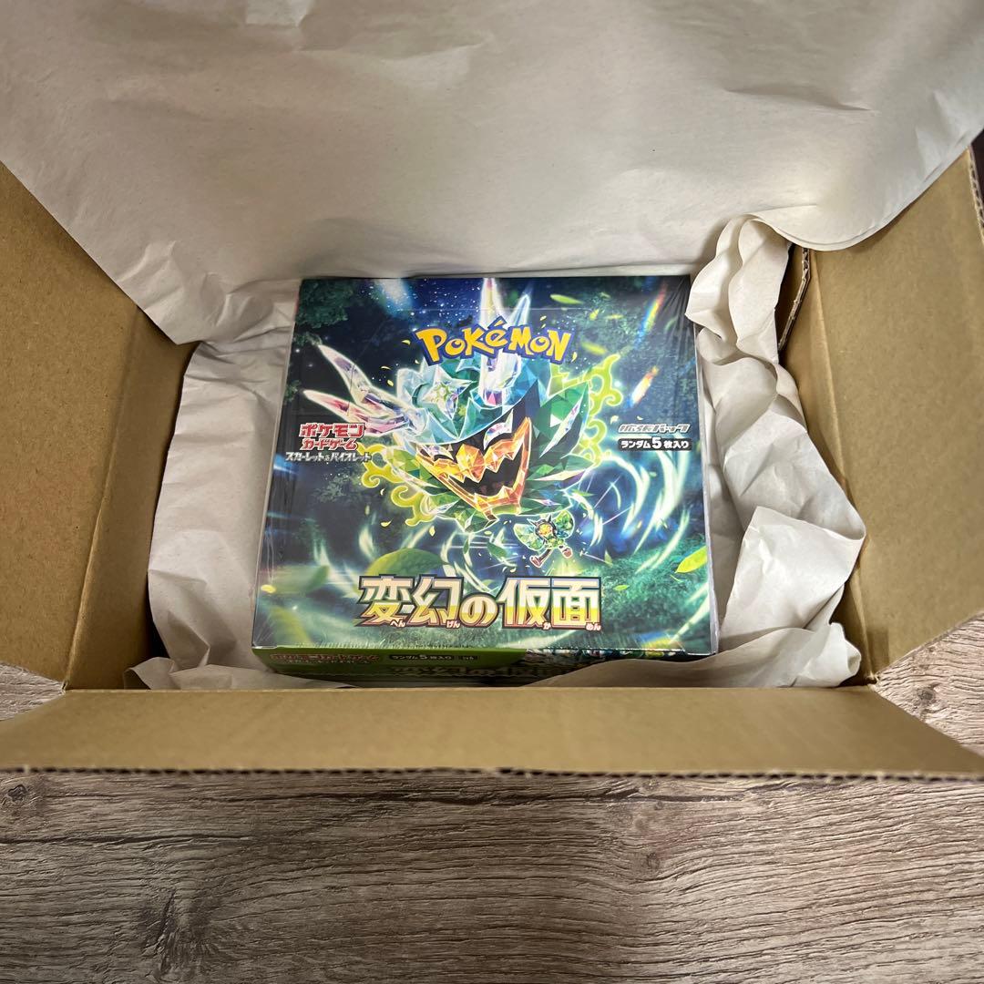 ポケモンカードゲーム 変幻の仮面 1box シュリンク付き