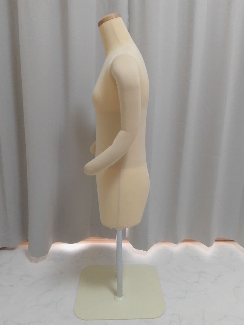 エコボディ 和装トルソー 腕付き 高さ無段階調整可 着物 着付け 練習 上半身