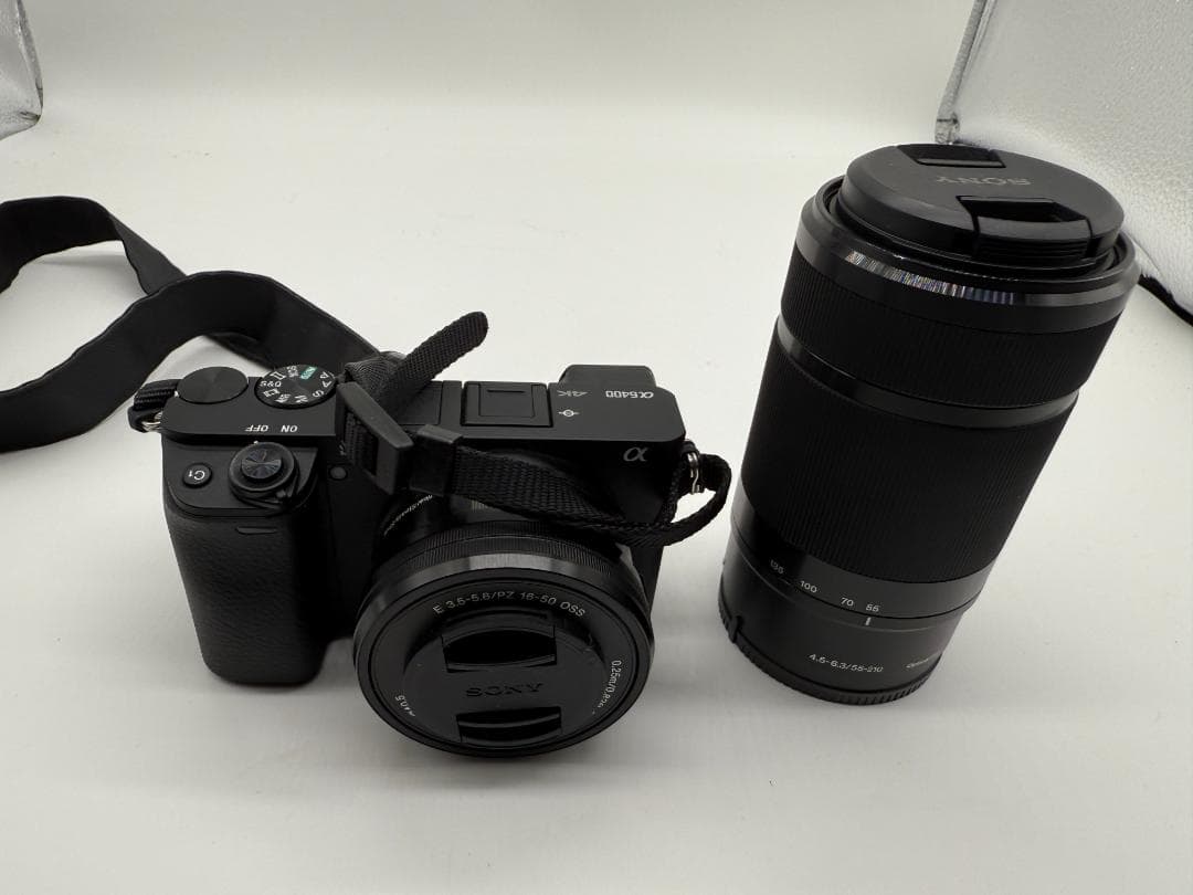SONY APS-C ミラーレス一眼カメラ α6400 ダブルズームレンズキット