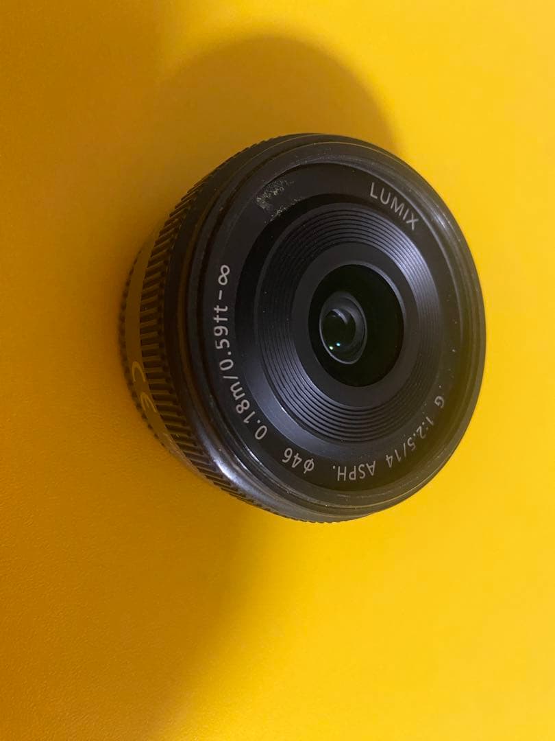 LUMIX G 14mmF2.5 パンケーキレンズ