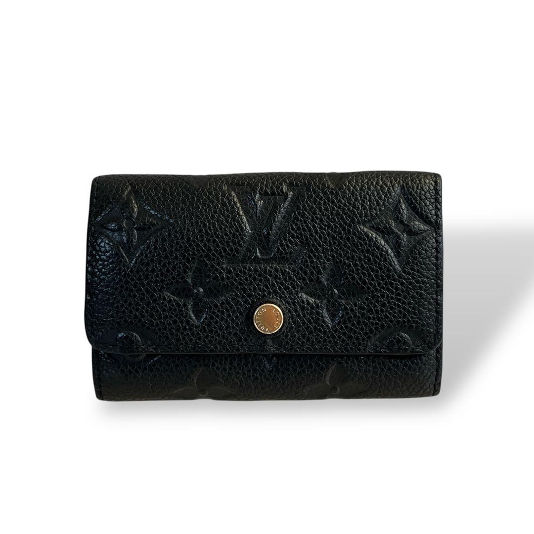 ルイヴィトン　キーケース　ミュルティクレ6 モノグラム　アンプラント　レザー