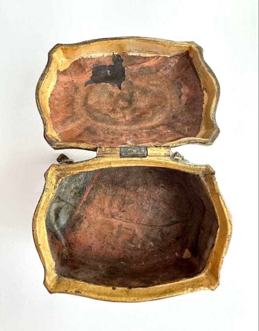 アンティーク　ジュエリーボックス　フランス蚤の市