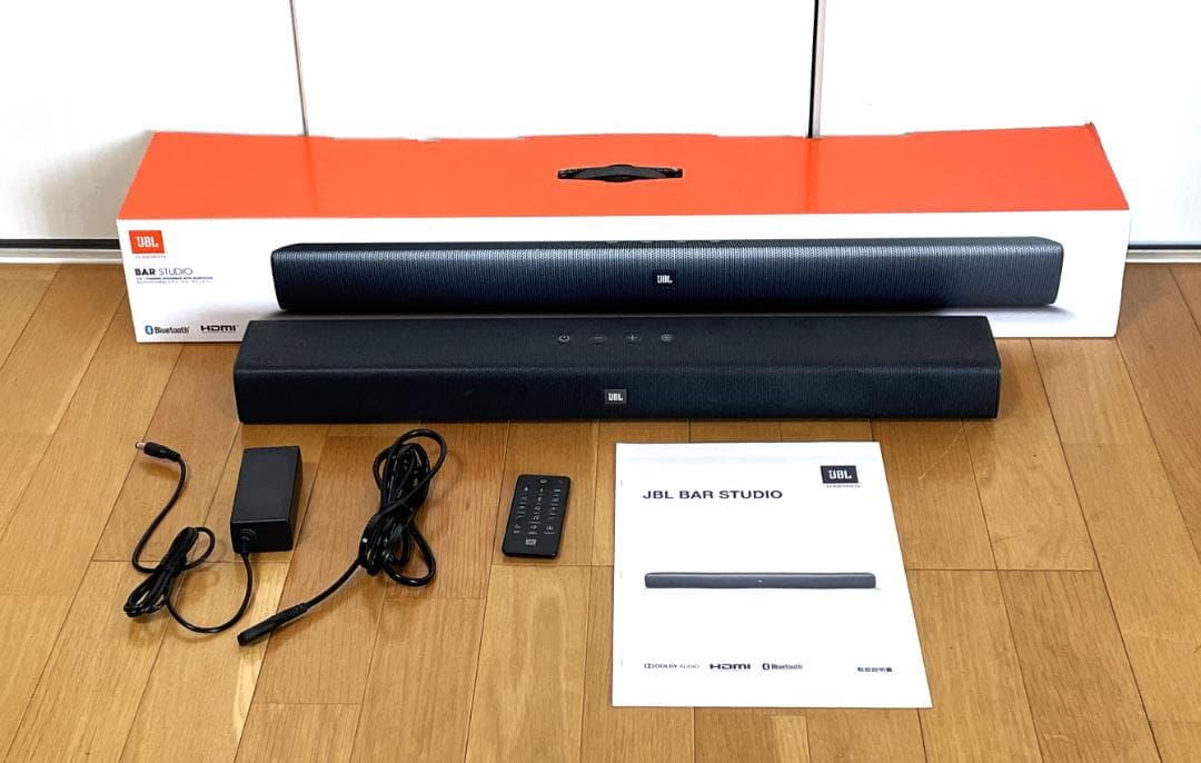 JBL BAR STUDIO サウンドバー　リモコン、説明書、元箱付き