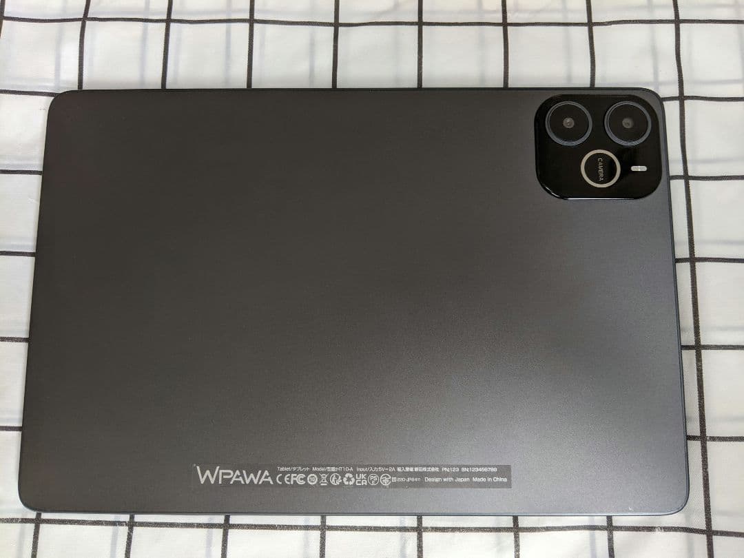 WPAWA HT10A 10インチ android14 wifi専用