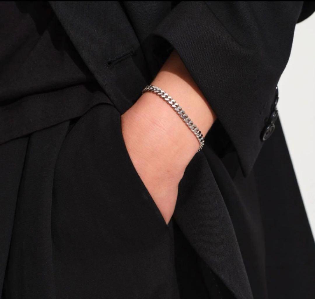 Curb Bracelet L トムウッド ブレスレット 7.0inch