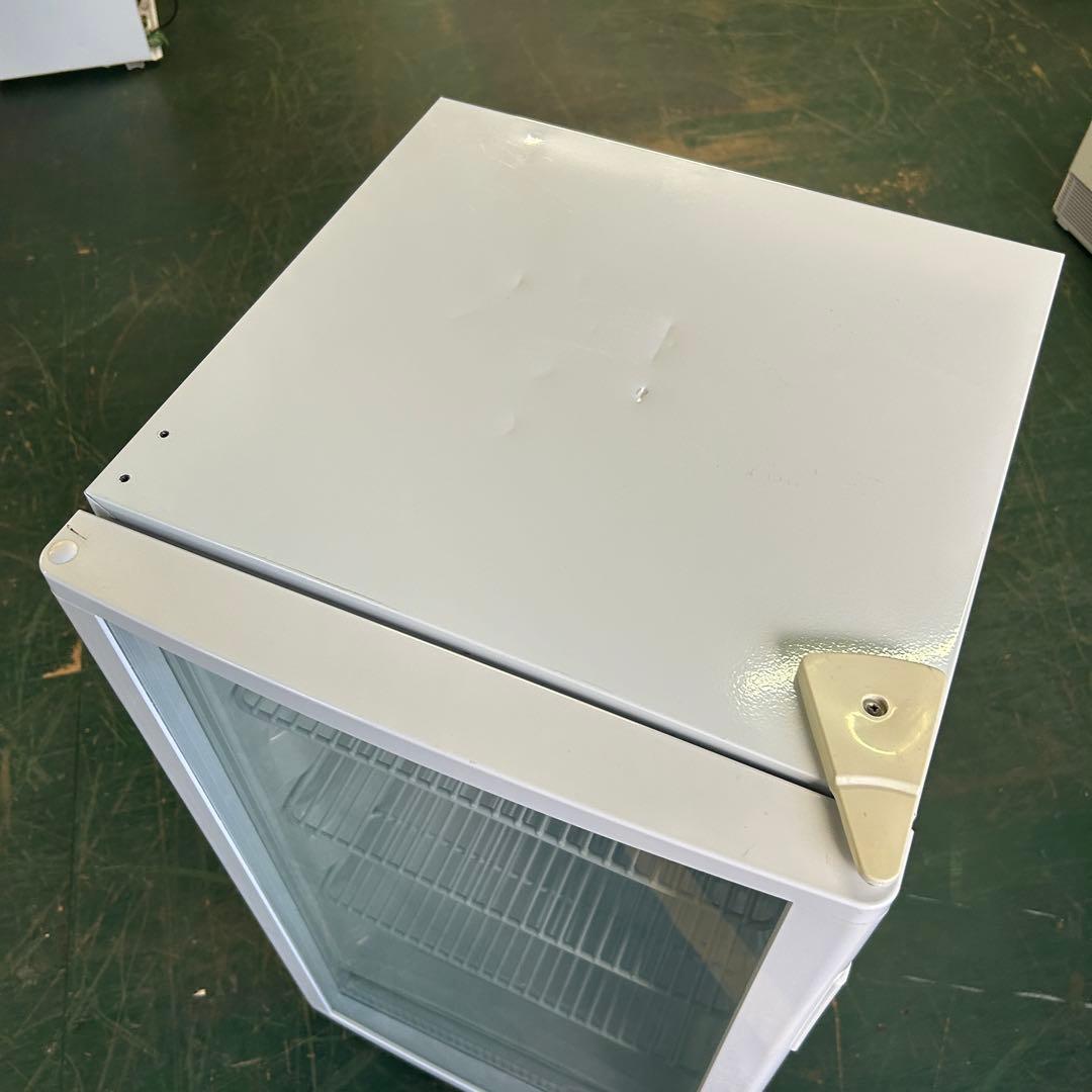 142業務用 冷蔵ショーケース オフィスコンビニ XW-105 左右開き 小型