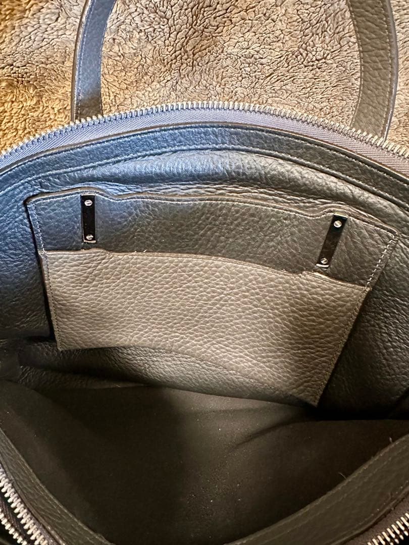 フルラFURLA☆トートバッグ GIOVE☆ダークグレー☆中古