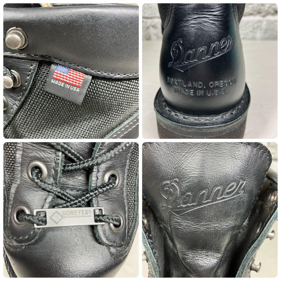 【美品】Danner Lt Ⅲ Virginia US6 ブラック ダナーライト