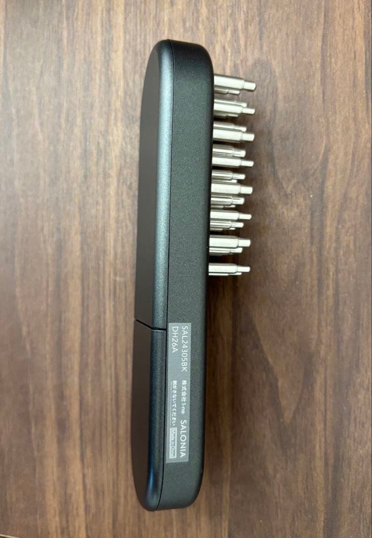 SALONIA EMS LIFT BRUSH シルバー　美品