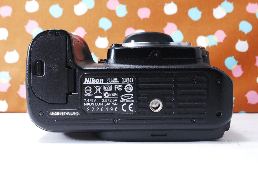 ✨初心者オススメ✨届いてすぐ使える✨Nikon D80 レンズセット