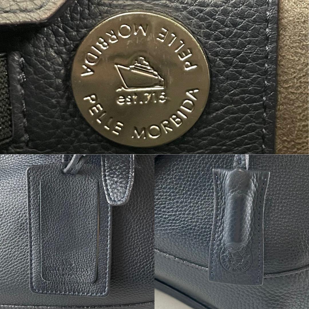 人気モデル✨ PELLE MORBIDA 2way フラップ ボストンバッグ M