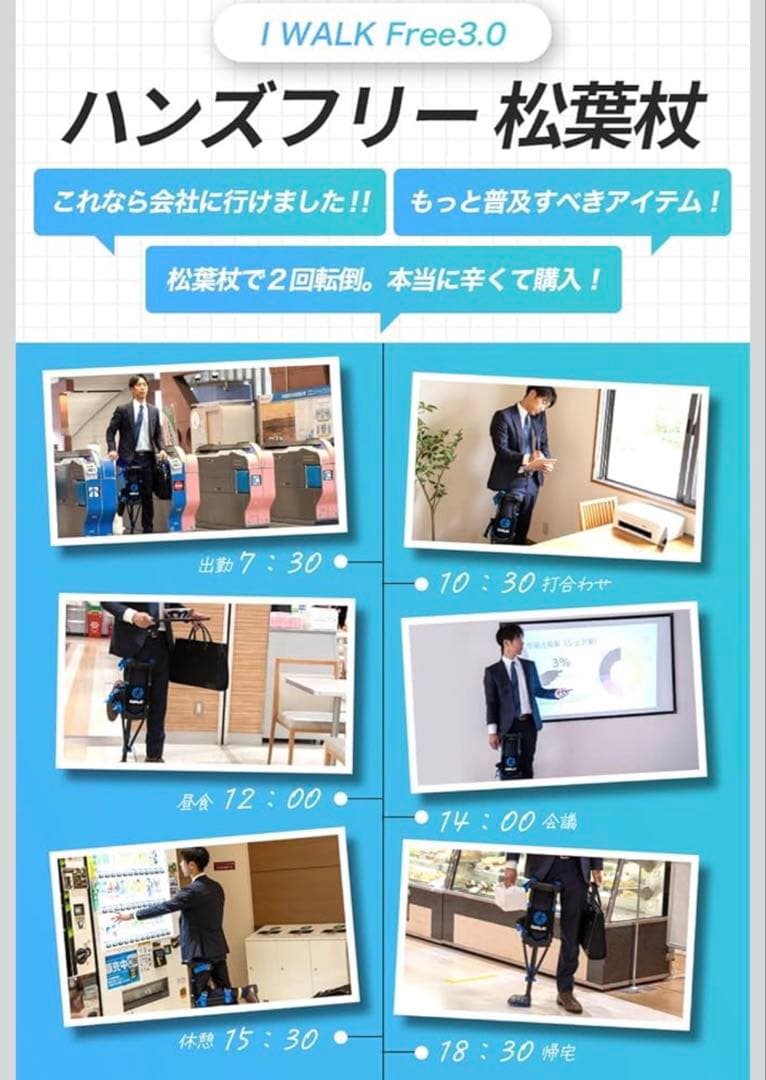 アイウォーク　iWALK3.0 取扱説明書付き