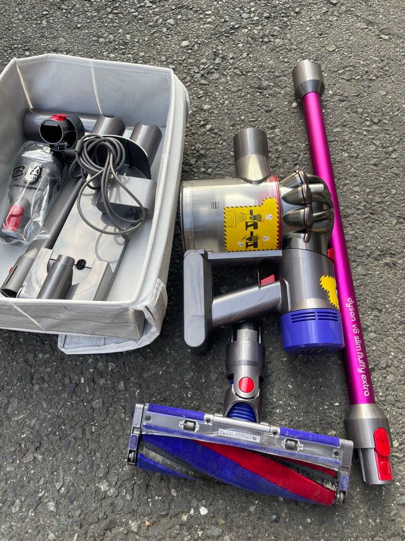 掃除機・クリーナー Dyson V8slim fluffy extra