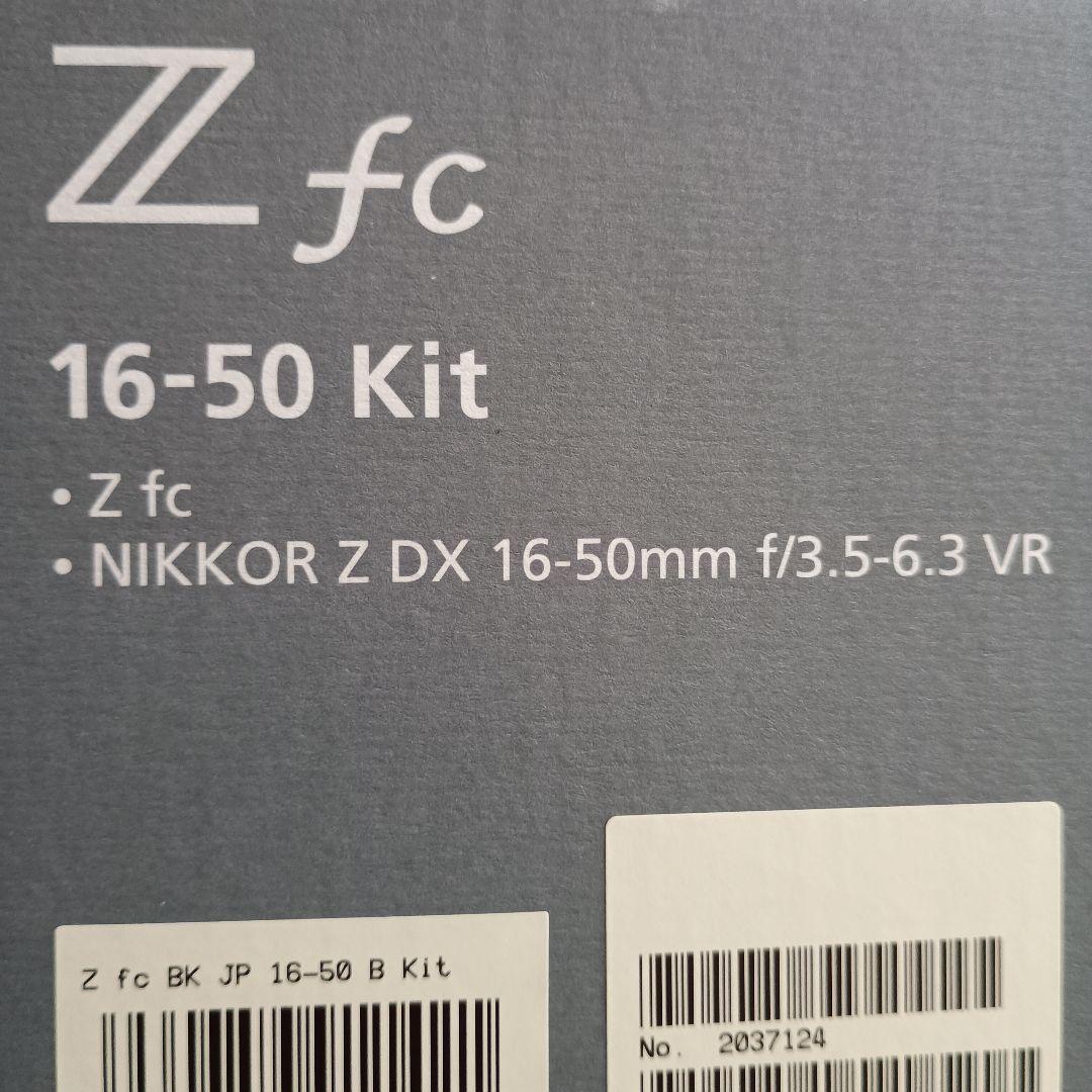 Nikon ミラーレス一眼 Z fc ブラック 16-50 VR レンズキット