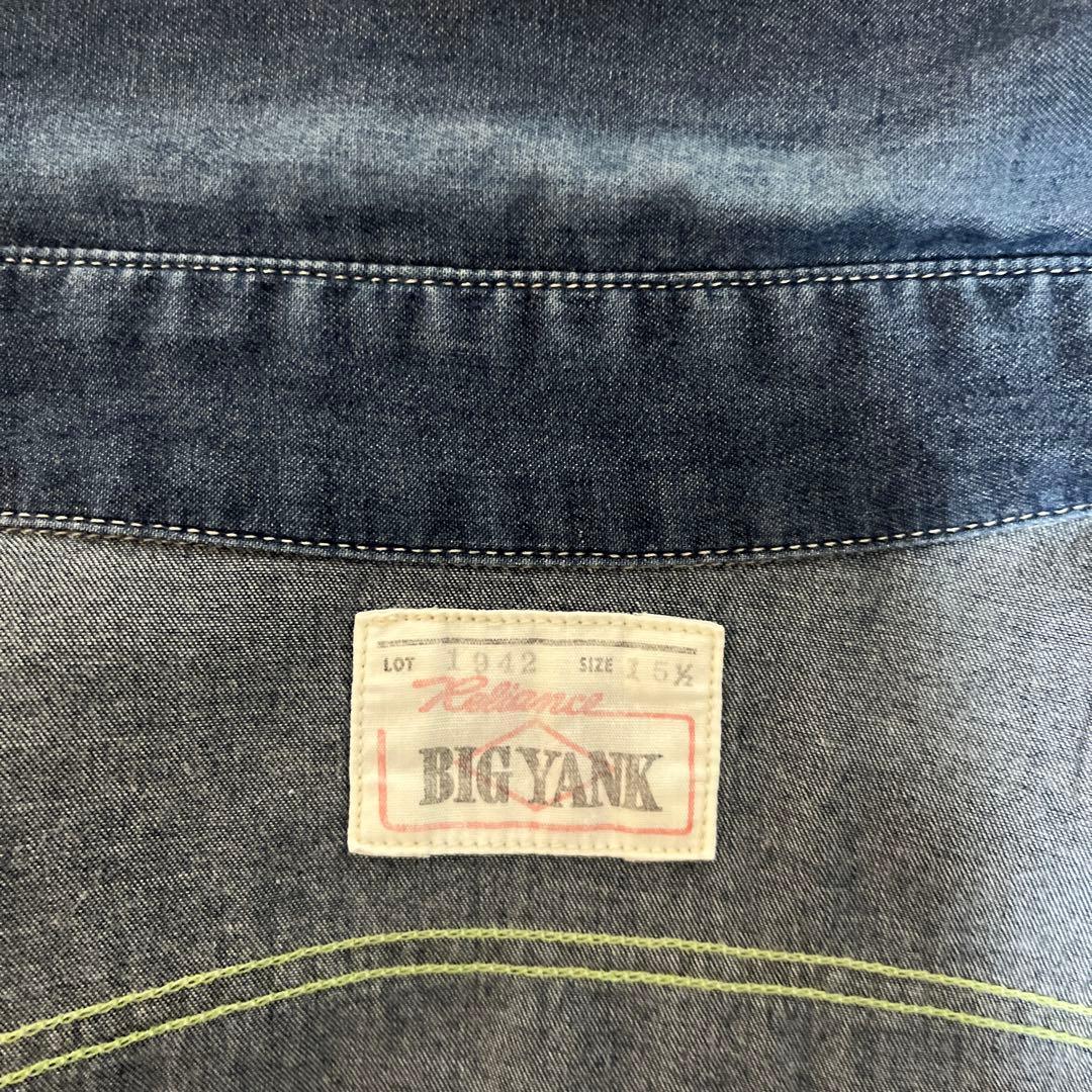 m.v.p. x BIG YANK デニムシャツ 2色セット