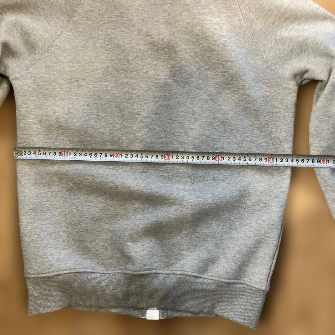 木梨サイクルグレー ジップアップパーカー