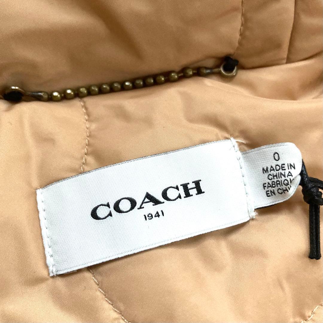 ✨はな✨コーチCOACH ダウンコート 正規品 2way ベージュ 新品