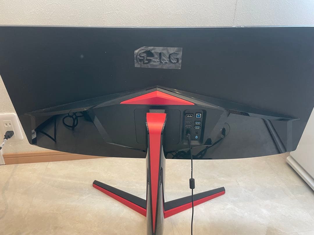 【極美品】ウルトラワイドモニター34 ゲーミング湾曲144Hz