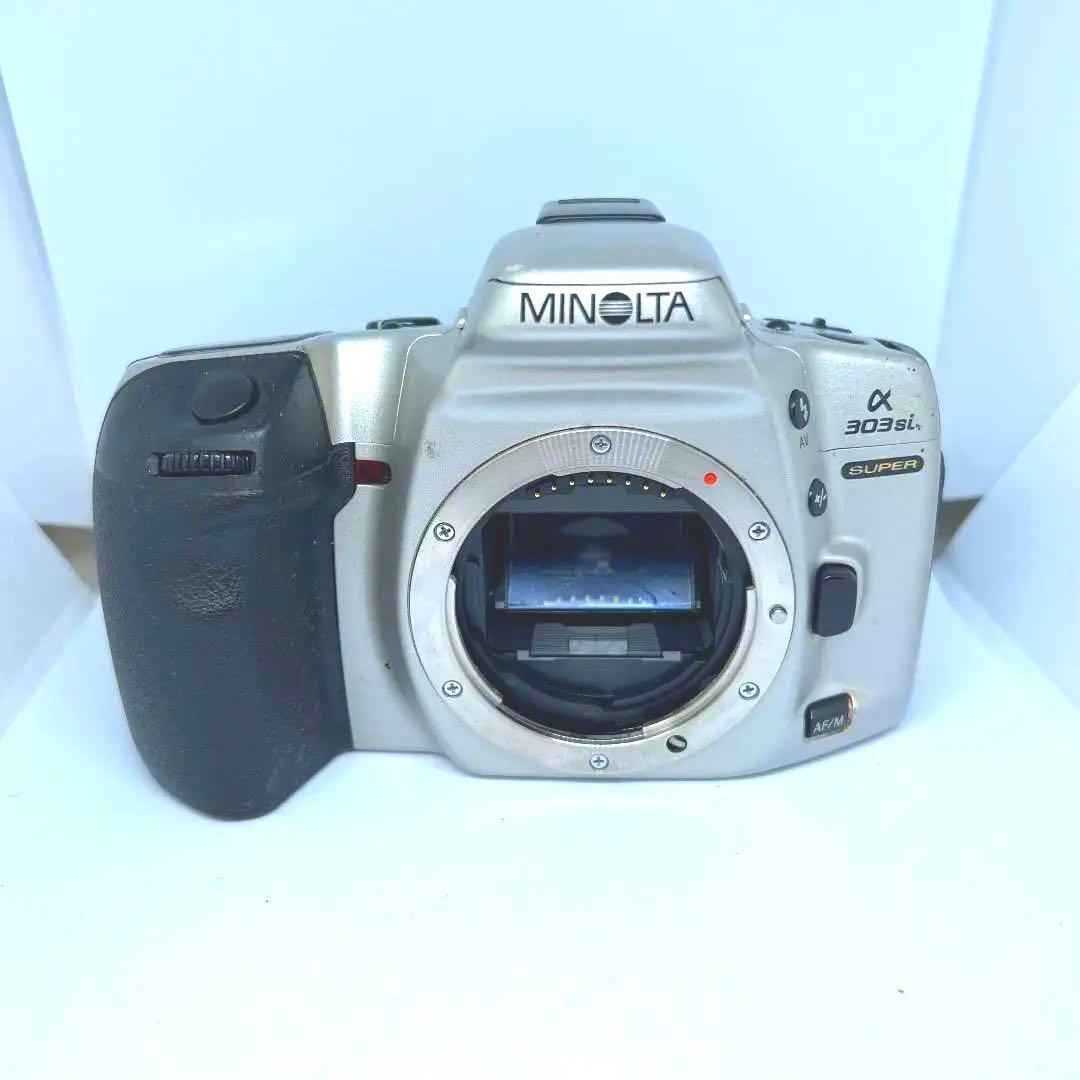 MINOLTA アルファ303si フィルム一眼レフカメラ　ジャンク品
