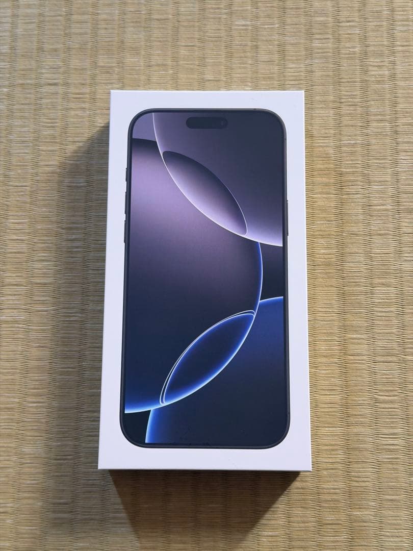 iPhone 16 pro max ブラックチタニウム 256GB SIMフリー
