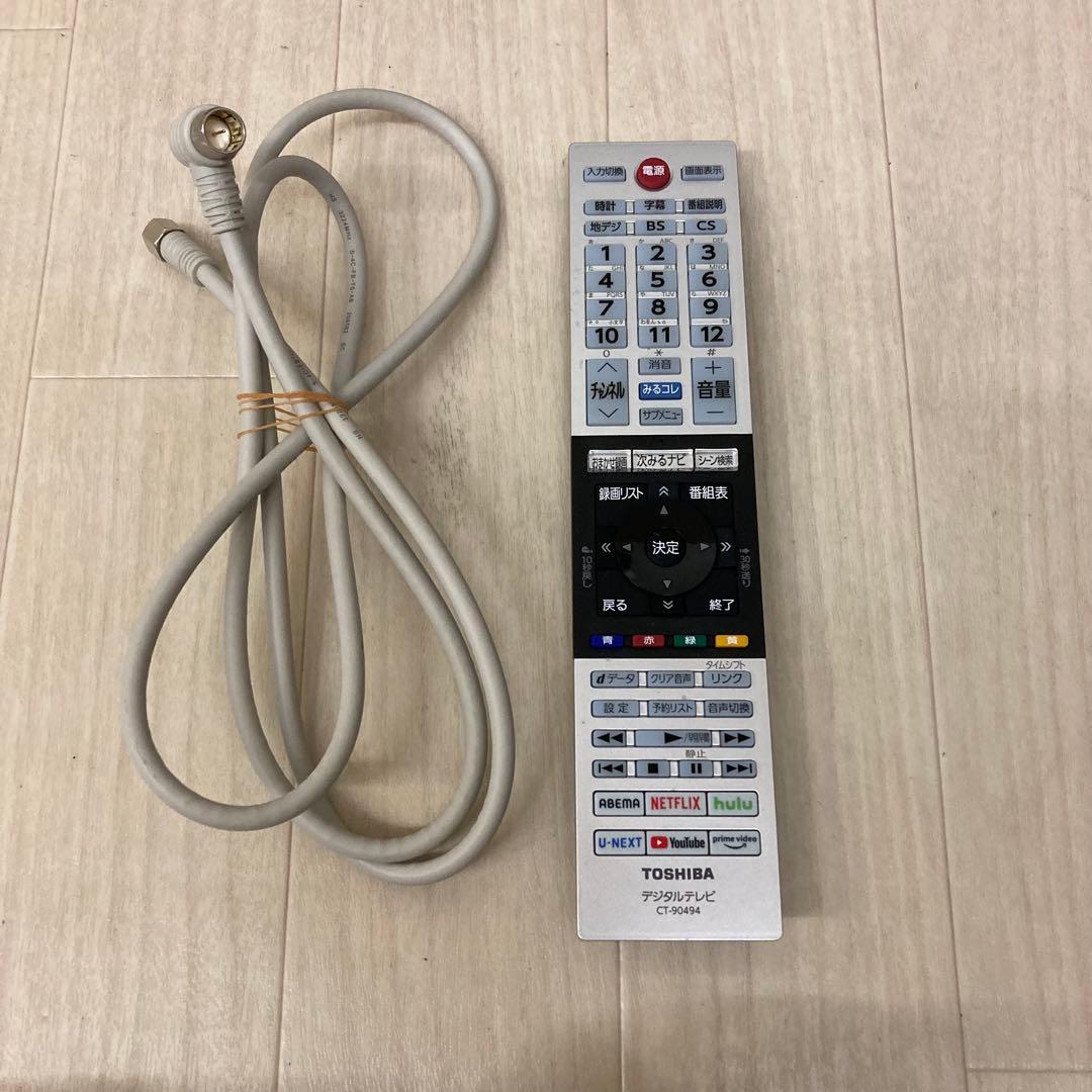 TOSHIBA 液晶テレビ REGZA 32V34 2022年製