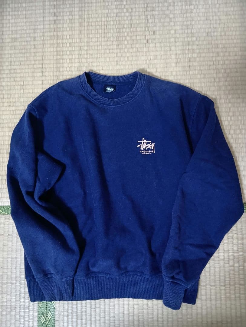 オ*ン様 STUSSY オールド ドラゴン スウェット Lサイズ ネイビー