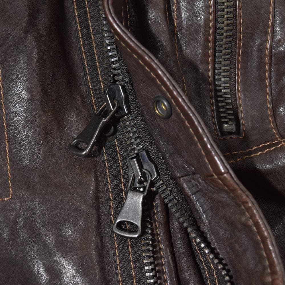 MARCELLO PAMPALONI M-65 バッファローレザージャケット