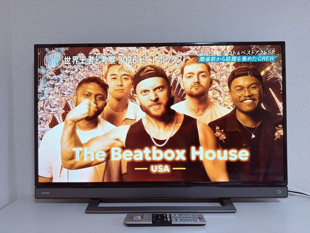 TOSHIBA東芝 40V31 40インチ液晶テレビ2018年製 動作確認済み⭕️