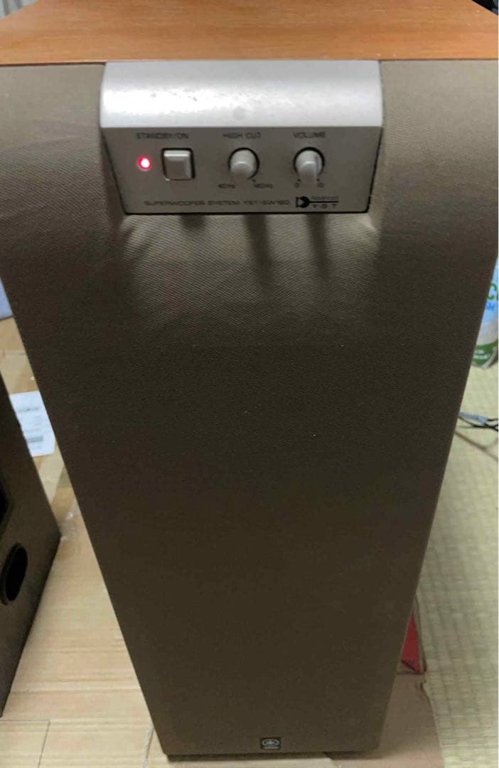 ヤマハ YST-SW160 MC チェリー スーパーウーファーシステム
