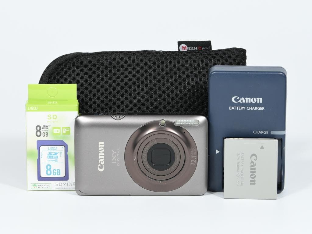 【美品】 キヤノン　Canon IXY DIGITAL 220 IS ブラウン