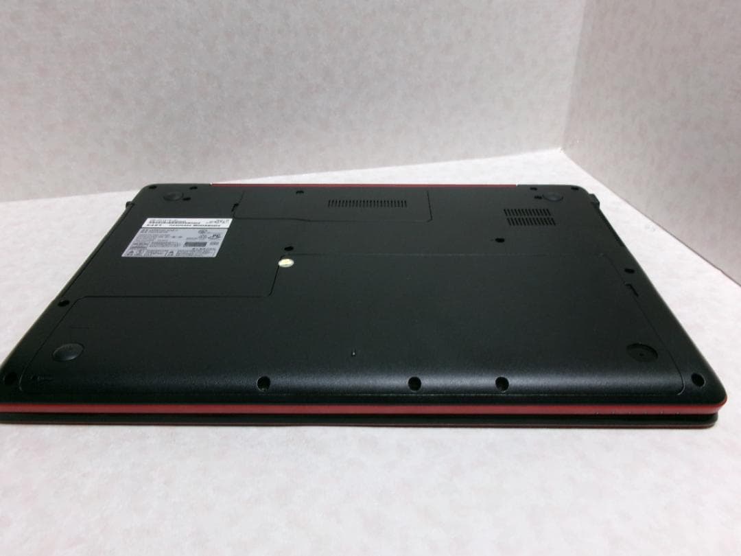 美品FUJITSU LIFEBOOK AH42/Y/新品SSD搭載 ルビーレッド