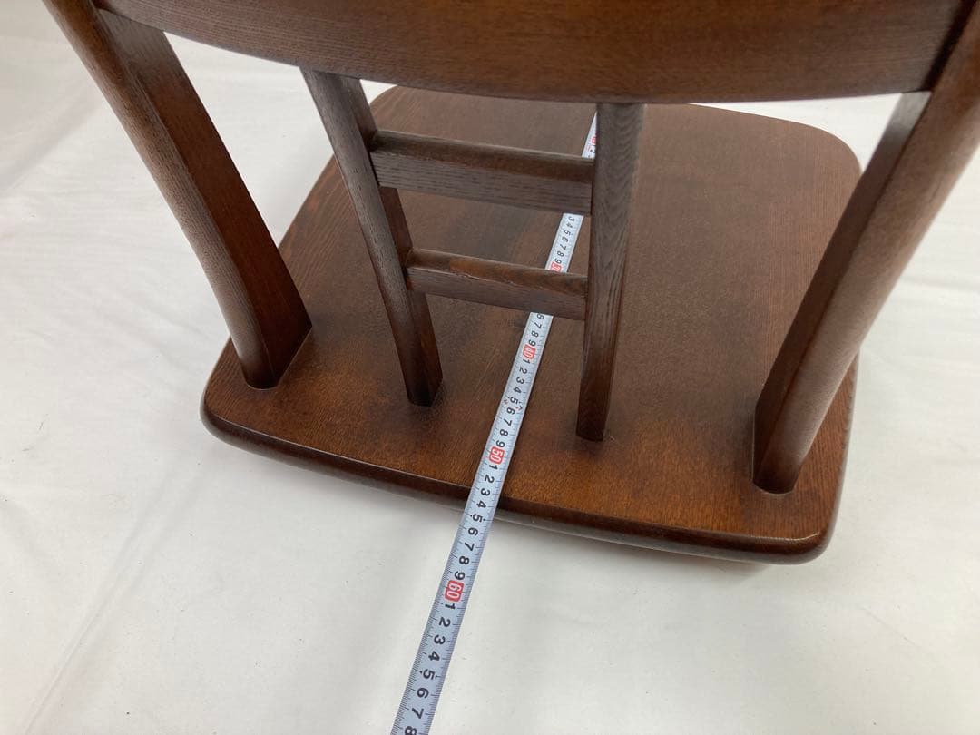 回転座椅子 FURNITURE 木製 ロータイプ 和室 和風家具 ②