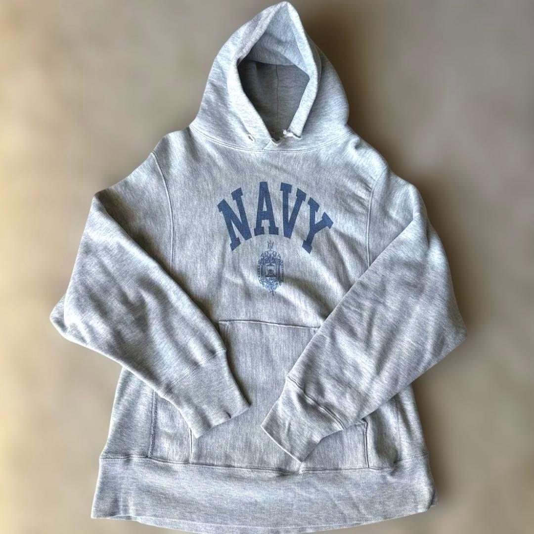 80's U.S NAVY リバースウィーブ　ビンテージ　ミリタリー　トリコタグ