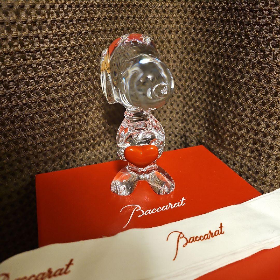 ☆バカラスヌーピーハート☆新品☆