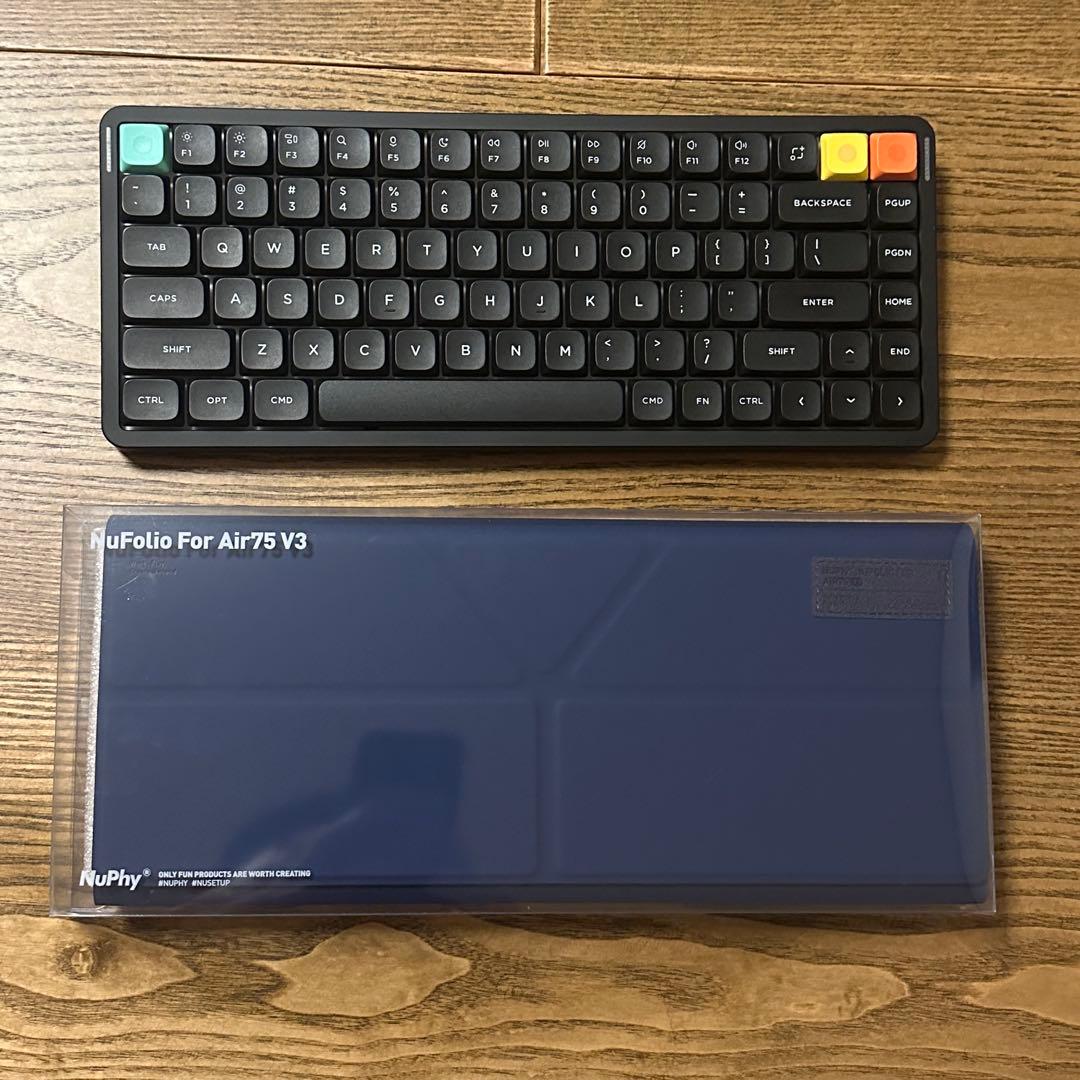 【ほぼ未使用】NuPhy Air75 V3 + 専用ケース