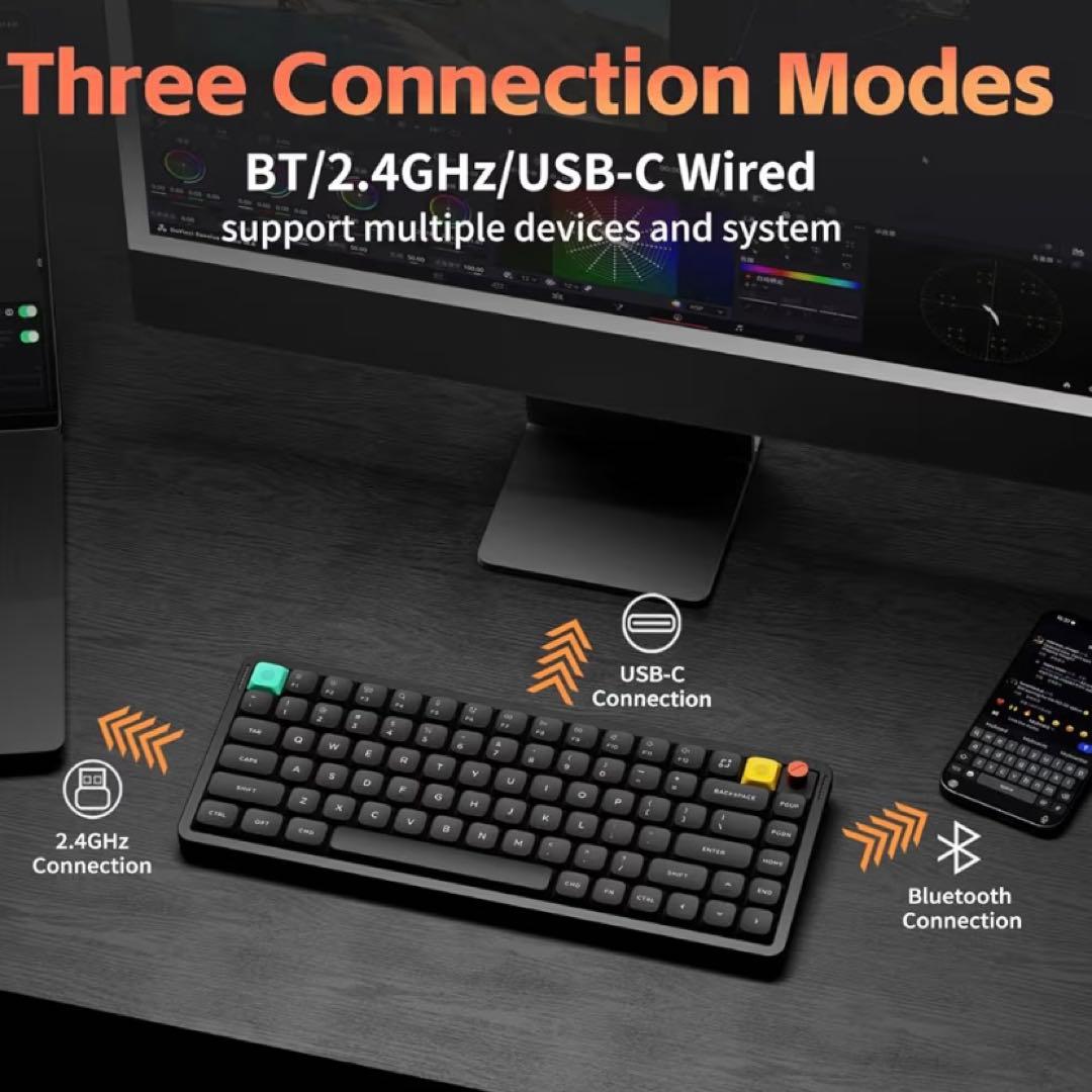 【ほぼ未使用】NuPhy Air75 V3 + 専用ケース