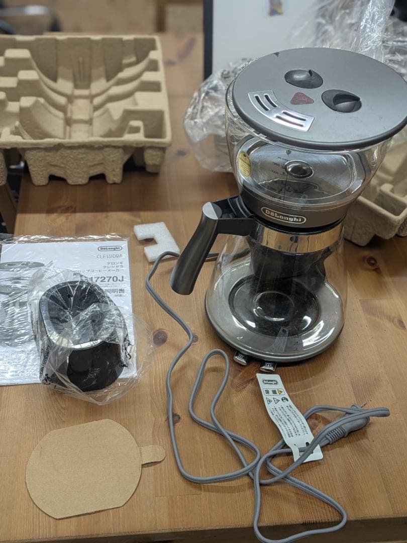 デロンギ クレシドラ ICM17270J ドリップコーヒーメーカー