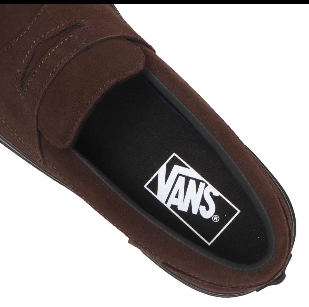 vans ローファー スエード　ブラウン　24.5