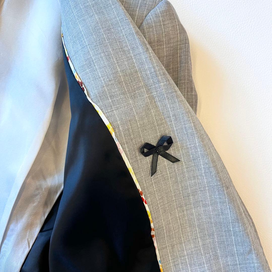 Paul Smith BLACK LABEL　パンツスーツ　裏総柄　グレー　40