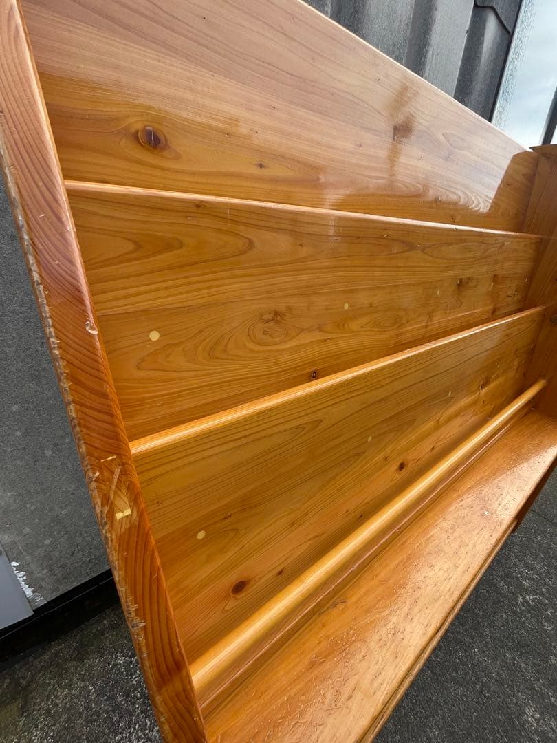 稀少/無垢材/大型/絵本棚/本棚/収納棚/幼稚園/学校/店舗什器