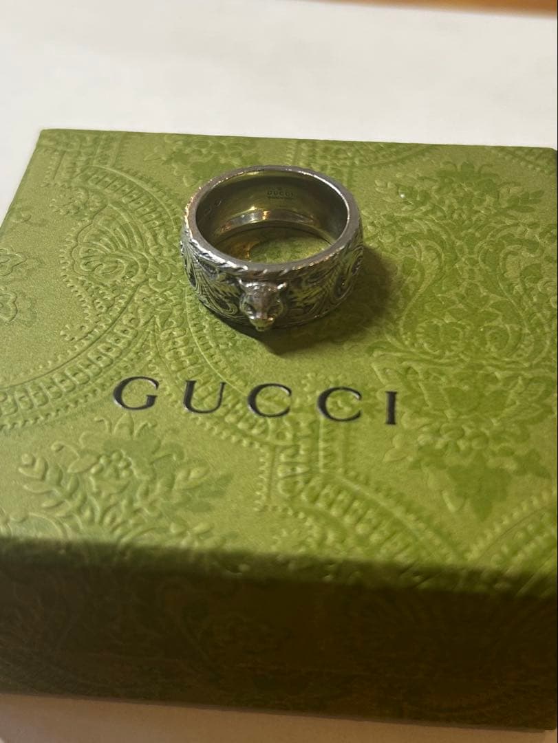 GUCCI シルバーリング 21号