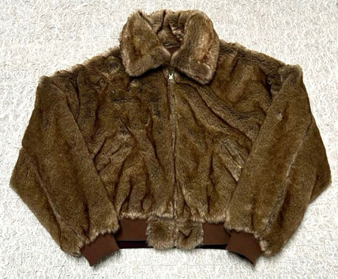 【極美品】BALLSY BROTHERS リバーシブルファーフライトジャケット