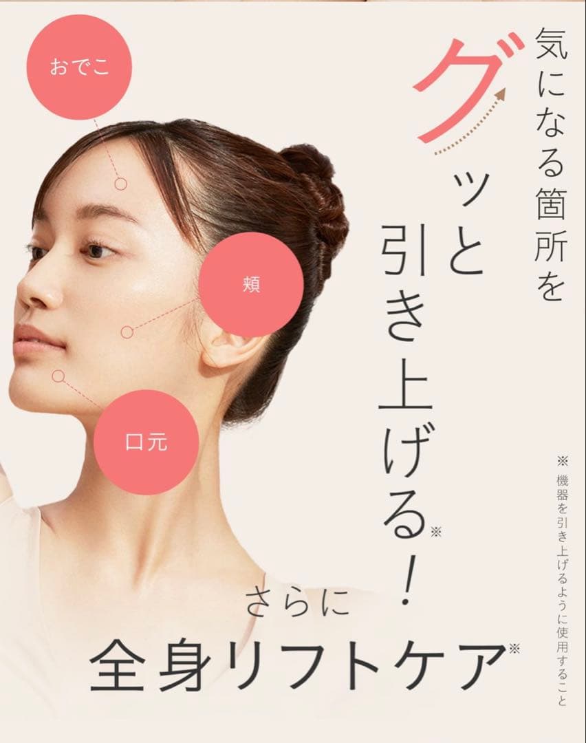 【新品未使用・未開封】SALONIA EMSリフトブラシ　SAL22206SL