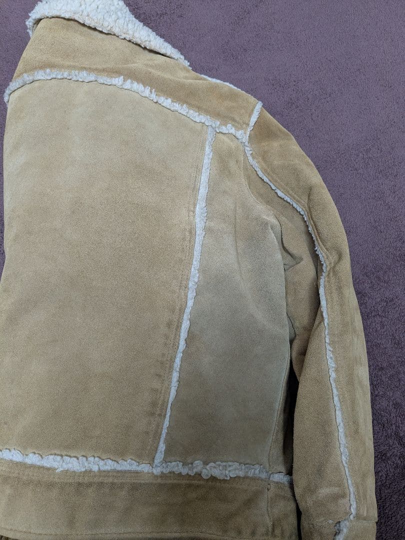 ★貴重40Ｌサイズ★大人気ヴィンテージスエードボアジャケット