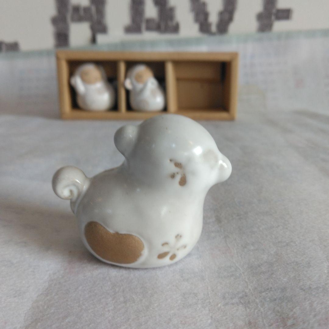 ナガヤ　三猿　見ざる聞かざる言わざる　箸置き