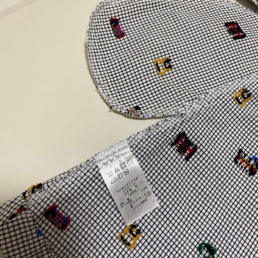 ファミリア　ロンドンシリーズ　イギリス　90cm 長袖　チェック柄ワンピース