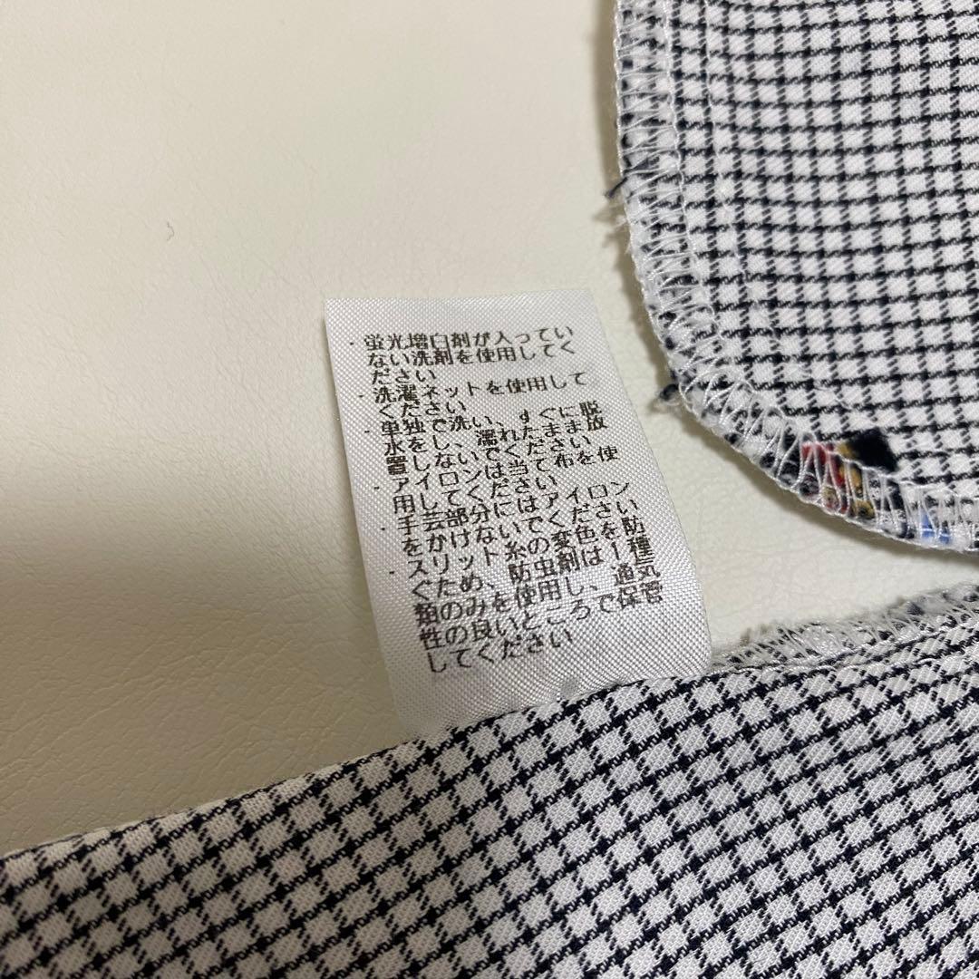 ファミリア　ロンドンシリーズ　イギリス　90cm 長袖　チェック柄ワンピース