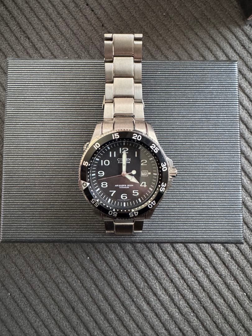 時計 AIR DIVER 200m TITANIUM