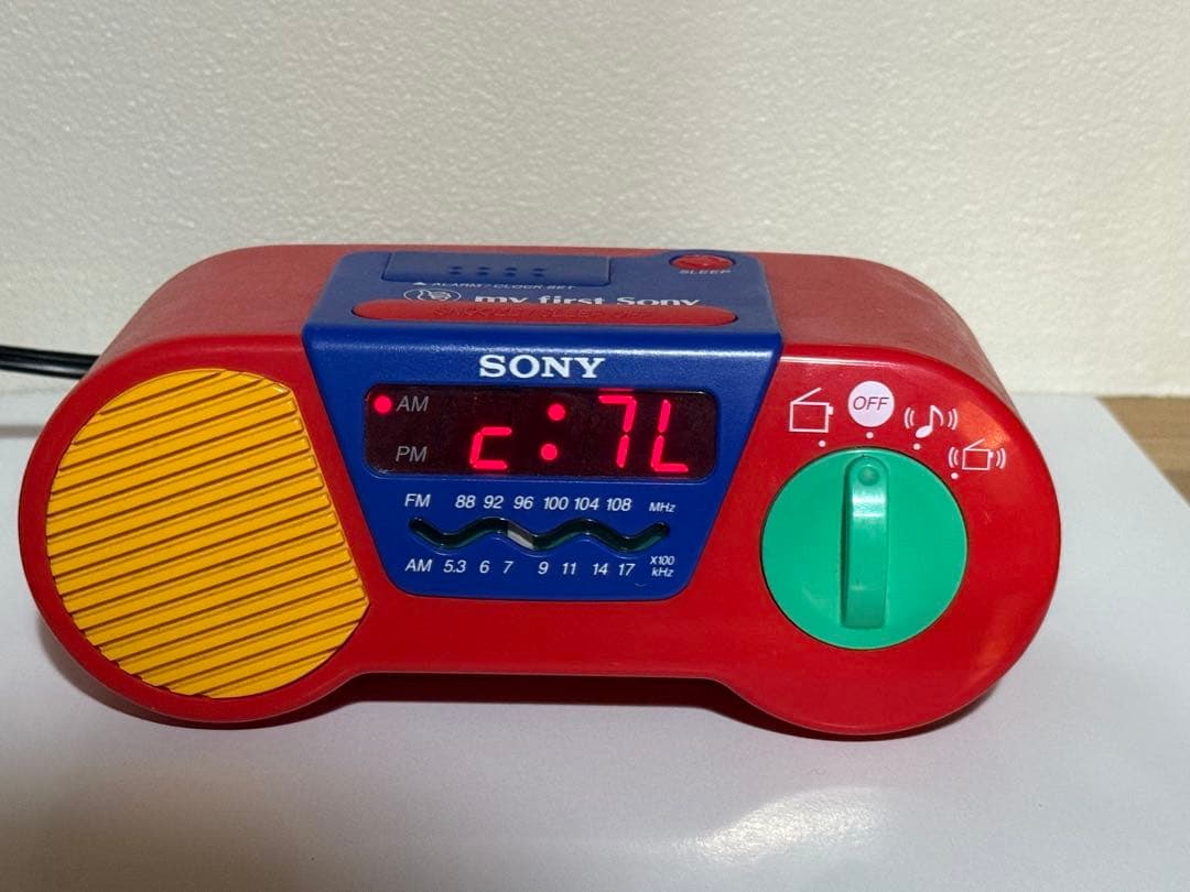 ラジオ・コンポ my first sony ICF-C6000 clock radio