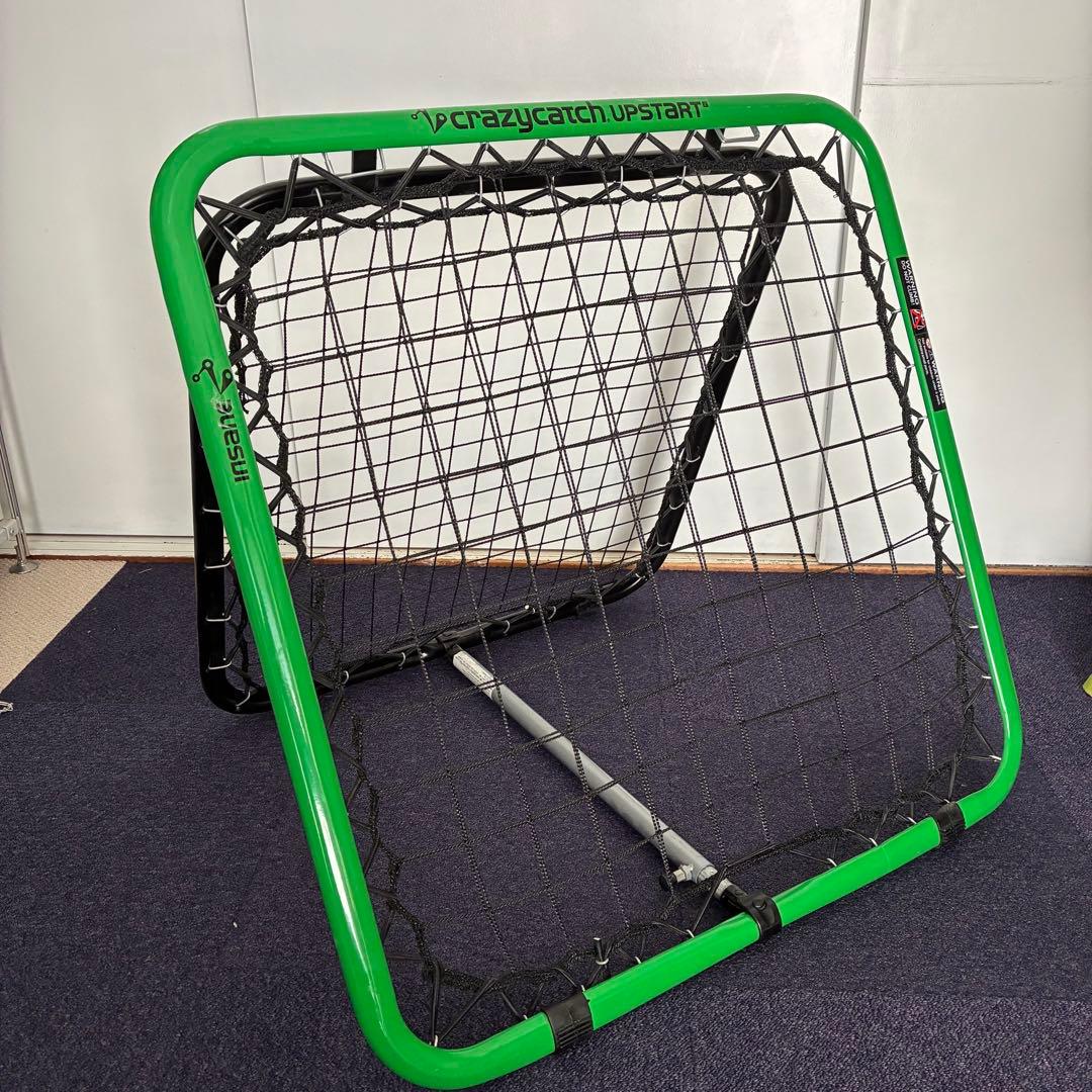 クレイジーキャッチ upstart トレーニングネット　サッカー練習　リバウンド